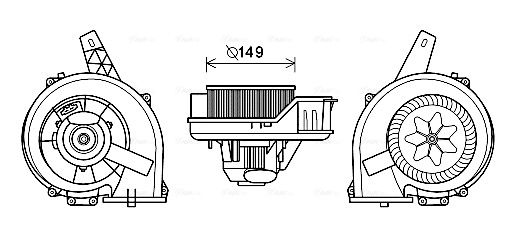 AVA QUALITY COOLING Salongipuhur ST8044